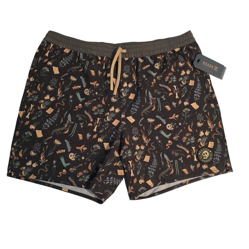 NWT Roark Chiller Bendik Kaltenborn Hemp Board Shorts Mens Large